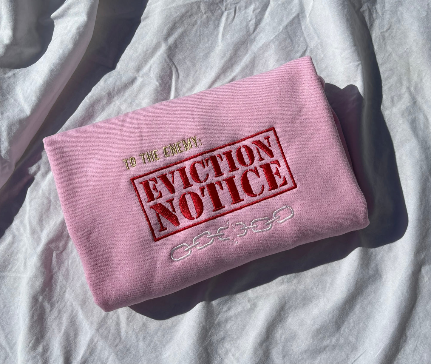 Eviction Notice To The Enemy Sweater
