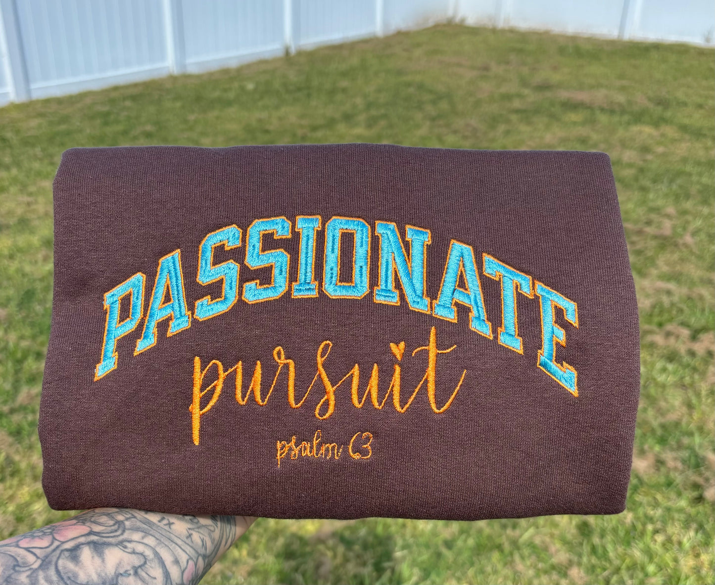 Passionate Pursuit For Christ Sweater