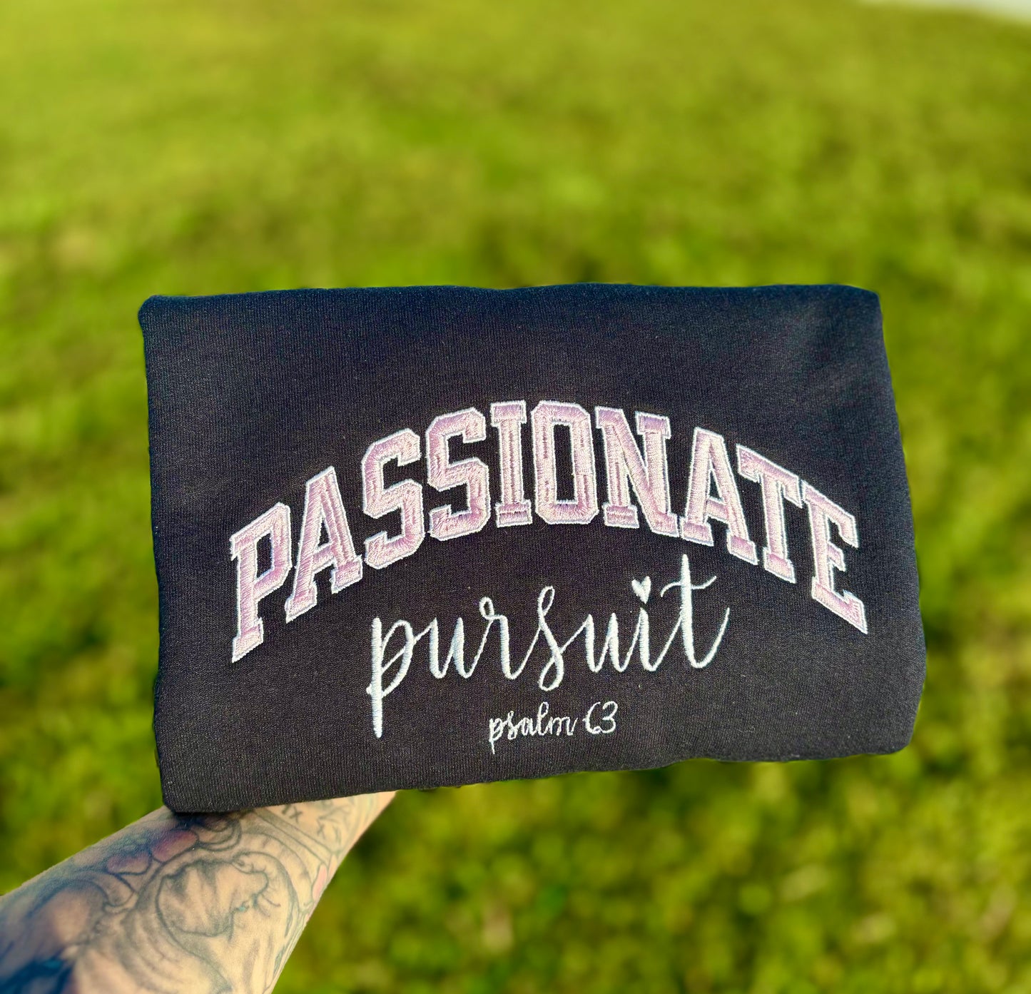 Passionate Pursuit For Christ Sweater