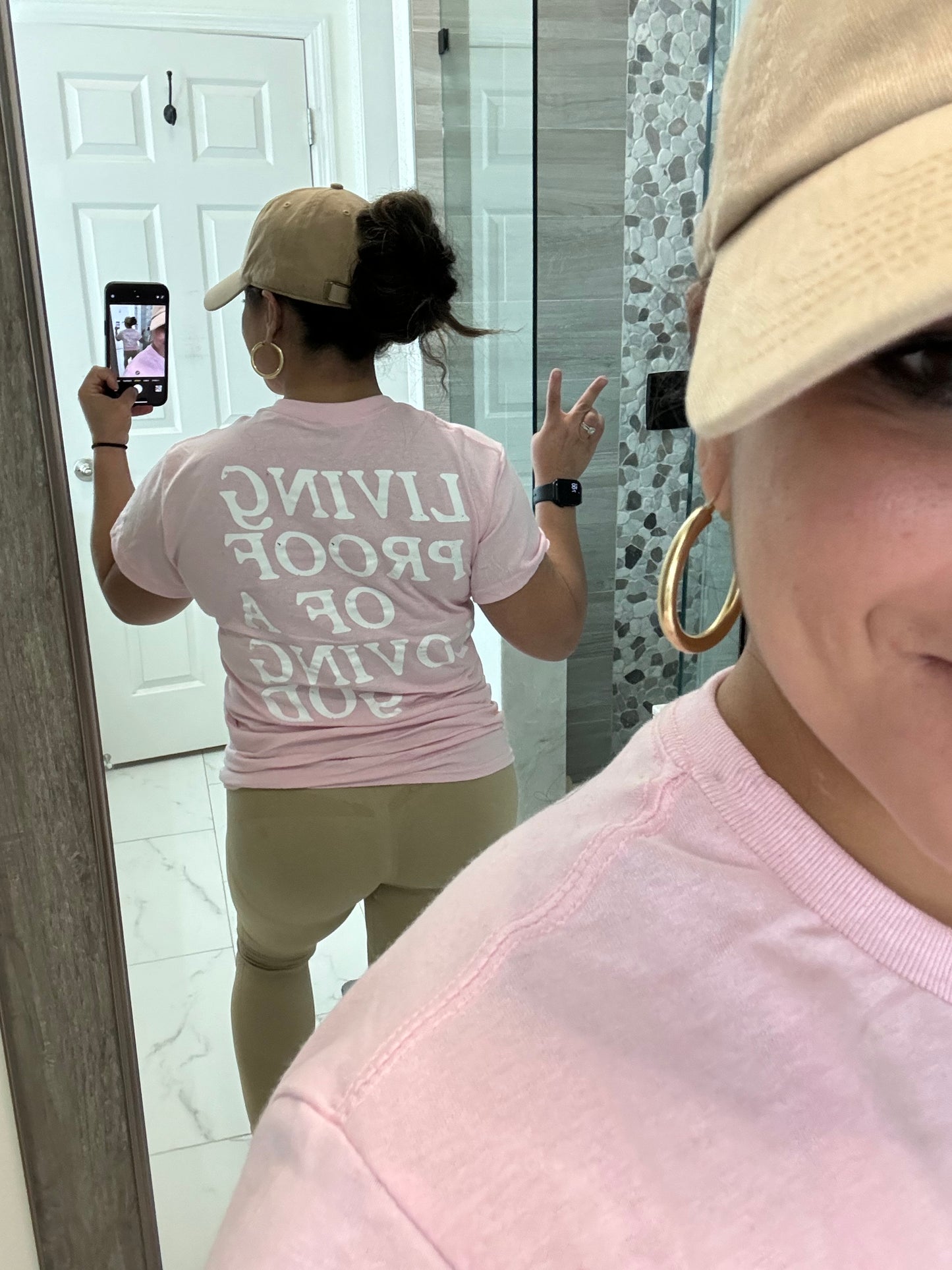 Living Proof Of A Loving God - Adults Tee