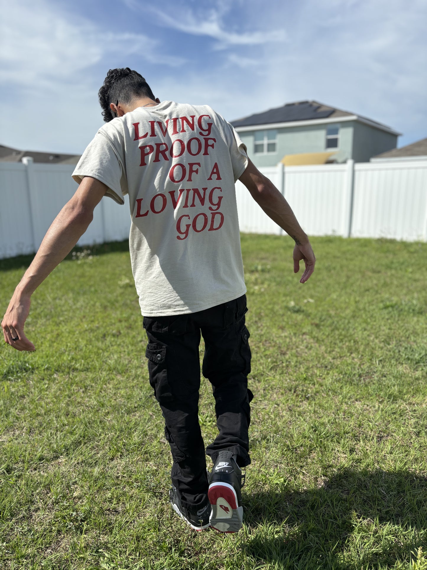 Living Proof Of A Loving God - Adults Tee