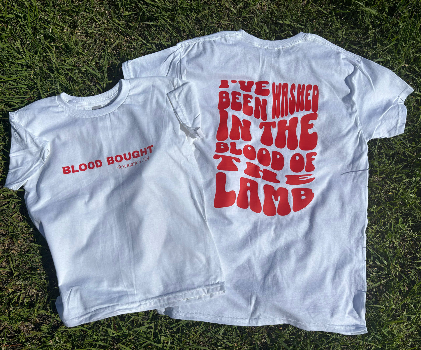 Blood Bought T Shirt- Adult Tee