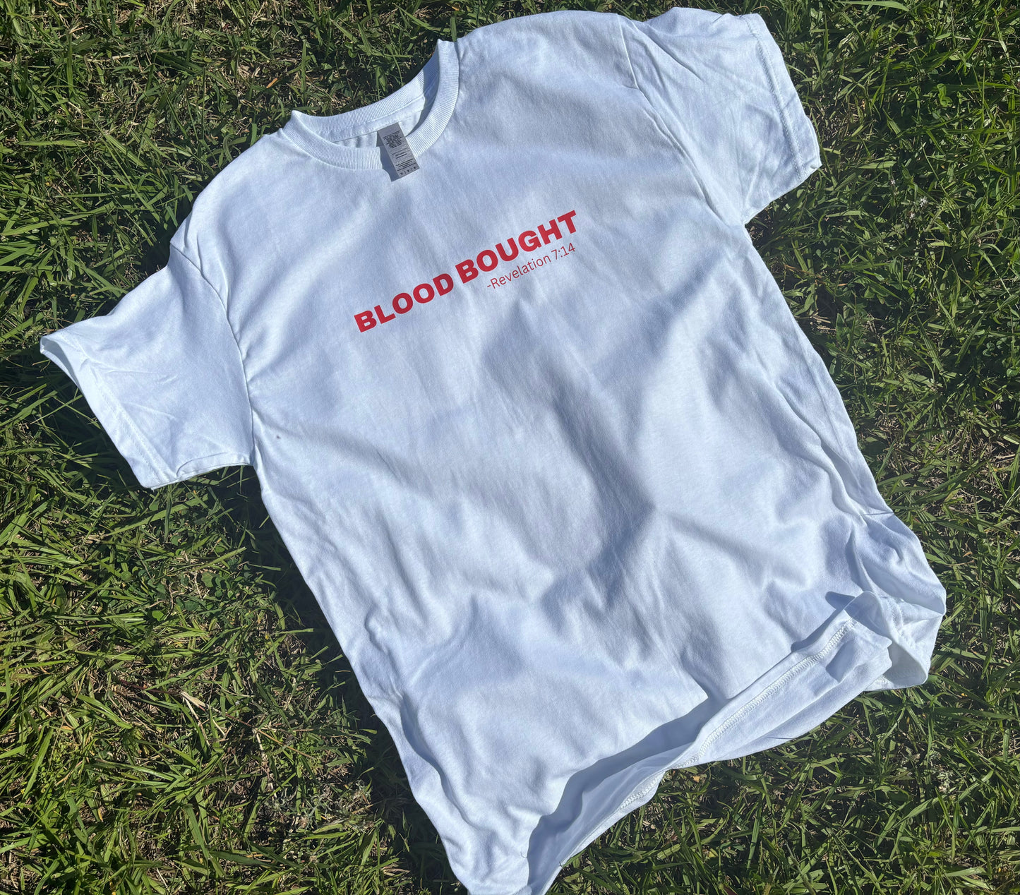 Blood Bought T Shirt- Adult Tee